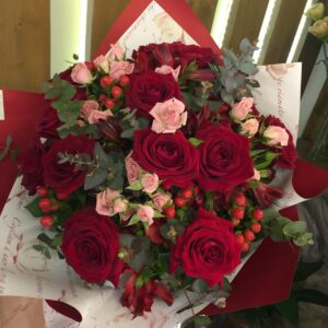 mazzo rose rosse