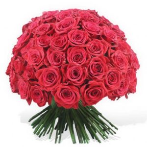 Bouquet elegante rose rosse